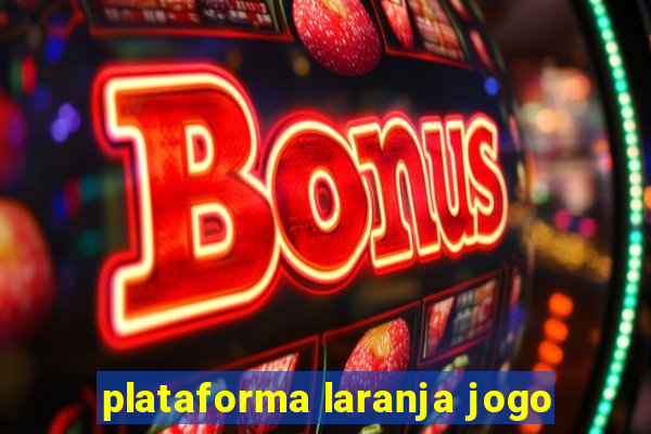 plataforma laranja jogo